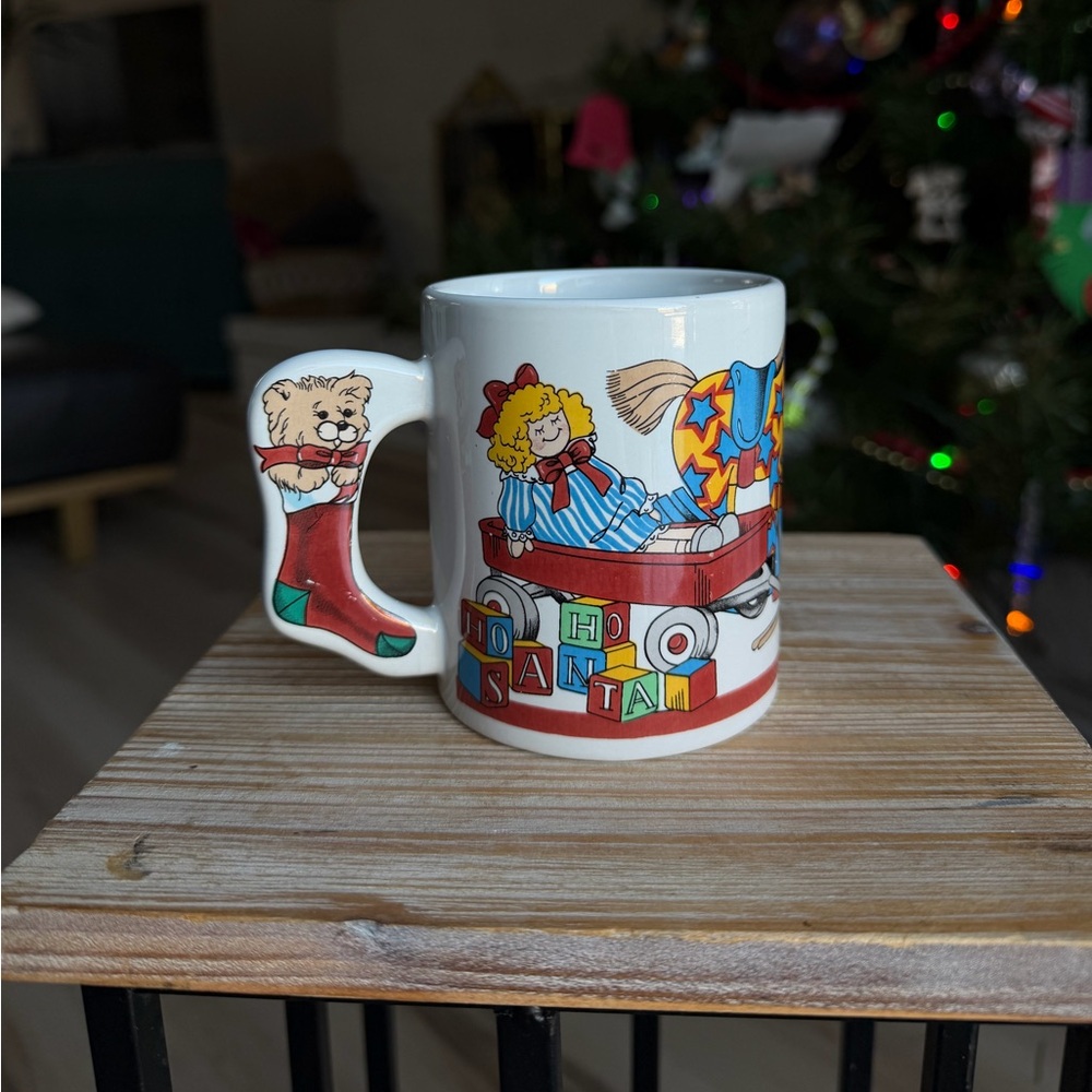 Vintage Christmas mug